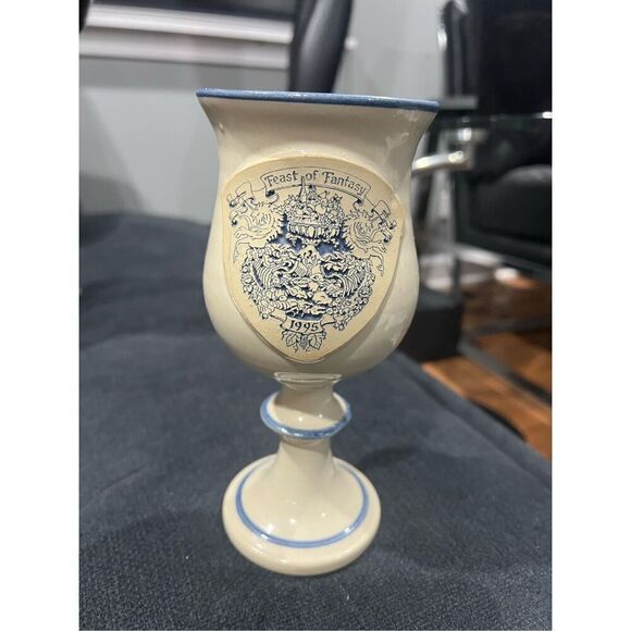 collectible goblet from the 1995 "Feast of Fantasy" at the Minnesota Renaissance - Picture 1 of 5